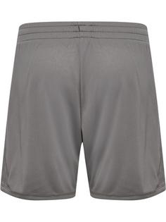 Rückansicht von hummel hmlESSENTIAL SHORTS KIDS Funktionsshorts Kinder STEEL GRAY