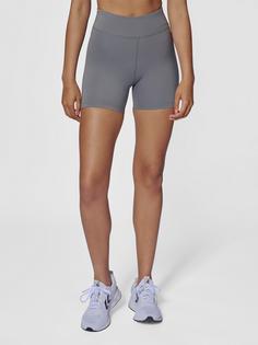Rückansicht von hummel hmlTE FUNDAMENTAL MW TIGHT SHORTS Funktionsshorts Damen QUIET SHADE
