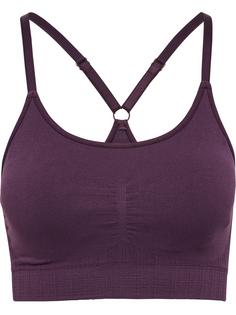 hummel hmlMT DEFINE SEAMLESS PADDED BRA Funktionstop Damen PLUM PERFECT
