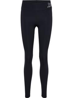 hummel hmlTE FUNDAMENTAL MID WAIST TIGHTS Tights Damen BLACK/WHITE2