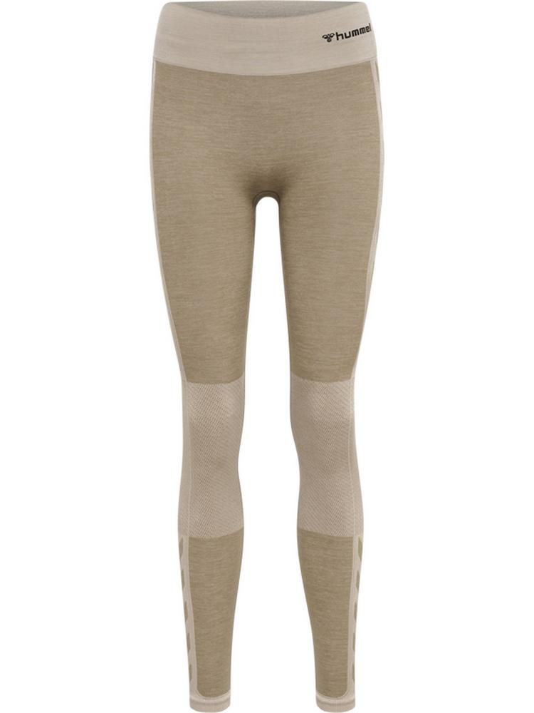 hummel hummel hmlCLEA SEAMLESS MID WAIST TIGHTS Tights Damen - CHATEAU GRAY/DRIFTWOOD MELANGE - 0 | SportScheck