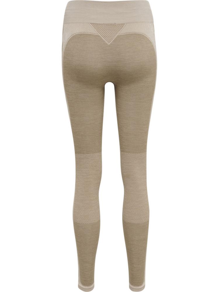 hummel hummel hmlCLEA SEAMLESS MID WAIST TIGHTS Tights Damen - CHATEAU GRAY/DRIFTWOOD MELANGE - 0 | SportScheck