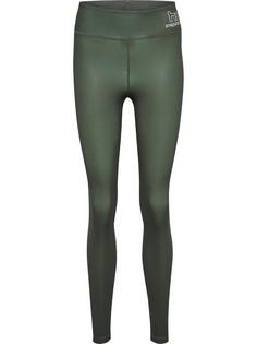 hummel hmlTE FUNDAMENTAL MID WAIST TIGHTS Tights Damen CLIMBING IVY2