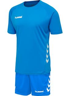 hummel hmlPROMO KIDS SET Trainingsanzug Kinder DIVA BLUE