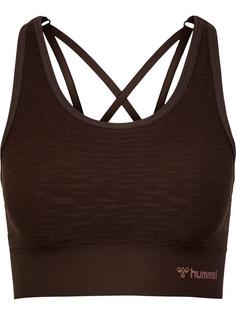 hummel hmlMT FOCUS SEAMLESS SPORTS TOP Funktionstop Damen JAVA