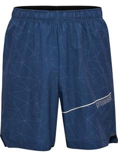 hummel hmlCOURT AOP POCKET SHORTS Funktionsshorts Herren INSIGNIA BLUE