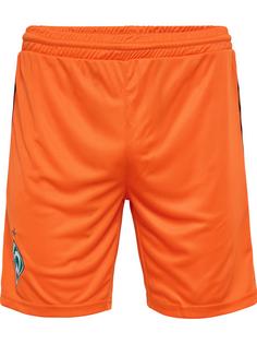 hummel WER 23/24 GK SHORTS Funktionsshorts ORANGE TIGER