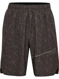 hummel hmlCOURT AOP POCKET SHORTS Funktionsshorts Herren TURKISH COFFEE