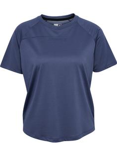hummel hmlCOURT LIGHT WEIGHT T-SHIRT W Funktionsshirt Damen BLUE INDIGO