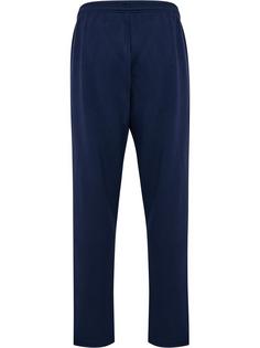 Rückansicht von hummel hmlMOVER COTTON PANTS Hose Herren MARINE