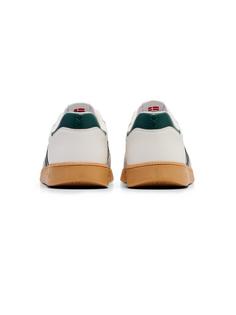Rückansicht von hummel HANDBALL PERFEKT SP Sneaker WHITE/GREEN