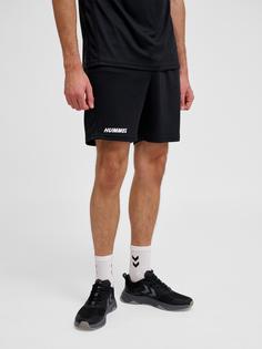 Rückansicht von hummel hmlMULTI PL SHORTS Funktionsshorts Herren BLACK