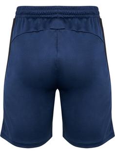 Rückansicht von hummel hmlMULTI PL SHORTS Funktionsshorts Herren DRESS BLUES