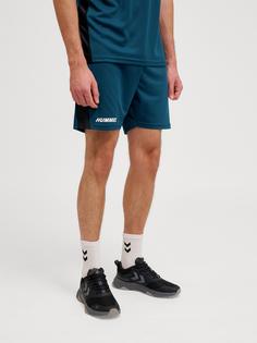 Rückansicht von hummel hmlMULTI PL SHORTS Funktionsshorts Herren REFLECTING POND