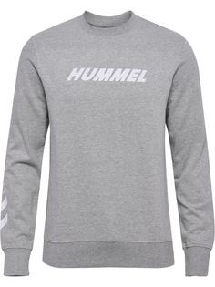 hummel hmlELEMENTAL SWEATSHIRT Funktionssweatshirt Herren GREY MELANGE