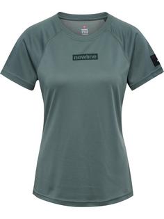 Newline nwlCHARGE MESH T-SHIRT W Funktionsshirt Damen BALSAM GREEN