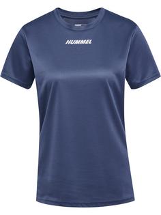 hummel hmlMULTI PL JERSEY WOMAN Funktionsshirt Damen BLUE INDIGO