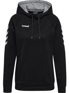 hummel HMLGO COTTON HOODIE WOMAN Hoodie Damen BLACK