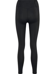 Rückansicht von hummel hmlULTIMATE HIGH WAIST TIGHTS Tights Damen BLACK