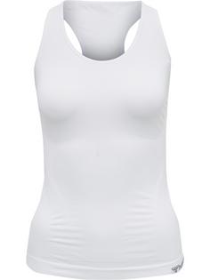 hummel hmlTIF SEAMLESS TOP Funktionsshirt Damen WHITE