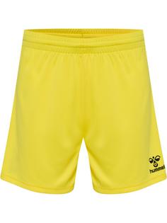hummel hmlESSENTIAL SHORTS WOMAN Funktionsshorts Damen BLAZING YELLOW
