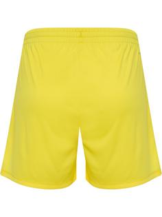 Rückansicht von hummel hmlESSENTIAL SHORTS WOMAN Funktionsshorts Damen BLAZING YELLOW