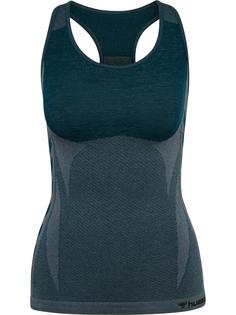 hummel HMLCLEA SEAMLESS TOP Funktionsshirt Damen DARK SEA