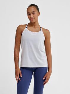Rückansicht von hummel hmlMT VANJA STRAP TANKTOP Funktionsshirt Damen WHITE