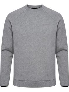 hummel hmlTECH FLEECE REGULAR CREW Funktionssweatshirt GREY MELANGE