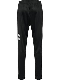 Rückansicht von hummel hmlCHEV POLY TRAINING PANTS Trainingshose BLACK