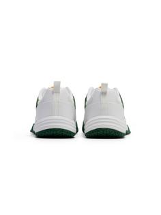 Rückansicht von hummel PIII POWER PLAY PRO LC JR Hallenschuhe Kinder WHITE/GREEN