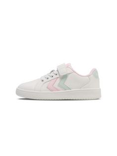 hummel DERBY COURT JR Sneaker Kinder WHITE/PINK