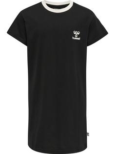 hummel hmlMILLE T-SHIRT DRESS S/S Kleid Kinder BLACK