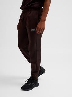 Rückansicht von hummel hmlTECH FLEECE REGULAR PANTS Trainingshose CHOCOLATE PLUM