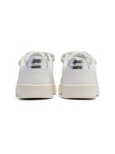 Rückansicht von hummel DERBY COURT JR Sneaker Kinder GREY/SILVER