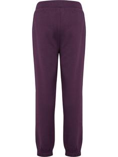 Rückansicht von hummel hmlSELMA ADJUSTABLE WAIST PANTS Trainingshose Kinder PLUM PERFECT