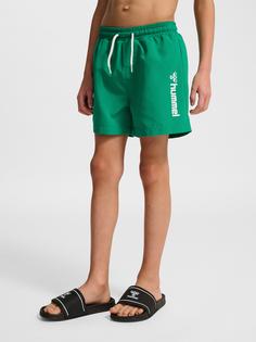 Rückansicht von hummel hmlBONDI BOARD SHORTS Boardshorts Kinder PEPPER GREEN