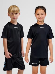 Rückansicht von hummel hmlMULTI PL JERSEY KIDS Funktionsshirt Kinder BLACK