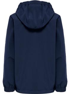 Rückansicht von hummel hmlMARS SOFTSHELL JACKET Trainingsjacke Kinder BLACK IRIS