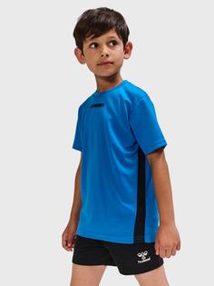 Rückansicht von hummel hmlMULTI PL JERSEY KIDS Funktionsshirt Kinder INDIGO BUNTING