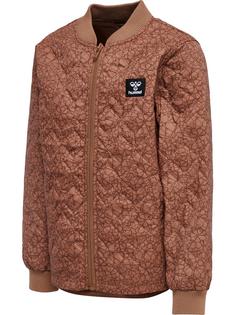 Rückansicht von hummel hmlSOBI THERMOSET Schneeanzug Kinder COPPER BROWN