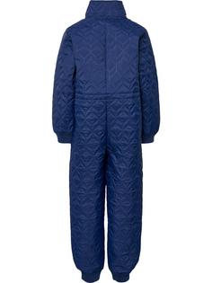 Rückansicht von hummel hmlSULE THERMO SUIT Schneeanzug Kinder BLACK IRIS