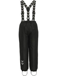 Rückansicht von hummel hmlSTORM TEX SNOWPANTS Trainingshose Kinder BLACK