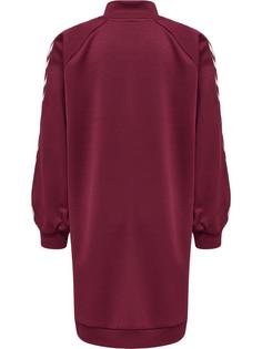 Rückansicht von hummel hmlOLIVIA DRESS Kleid Kinder RHODODENDRON