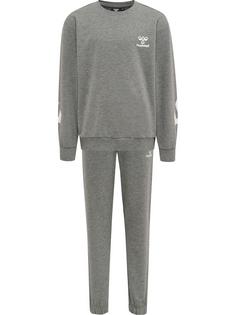 hummel hmlVENTI TRACKSUIT Trainingsanzug Kinder MEDIUM MELANGE
