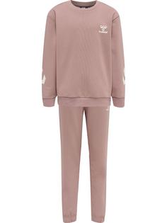 hummel hmlVENTI TRACKSUIT Trainingsanzug Kinder WOODROSE