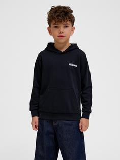 Rückansicht von hummel Hoodie Kinder BLACK