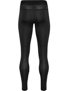 Rückansicht von hummel Tights Herren BLACK