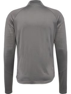 Rückansicht von hummel Funktionssweatshirt STEEL GRAY