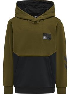hummel hmlEDWARD HOODIE Hoodie Kinder DARK OLIVE